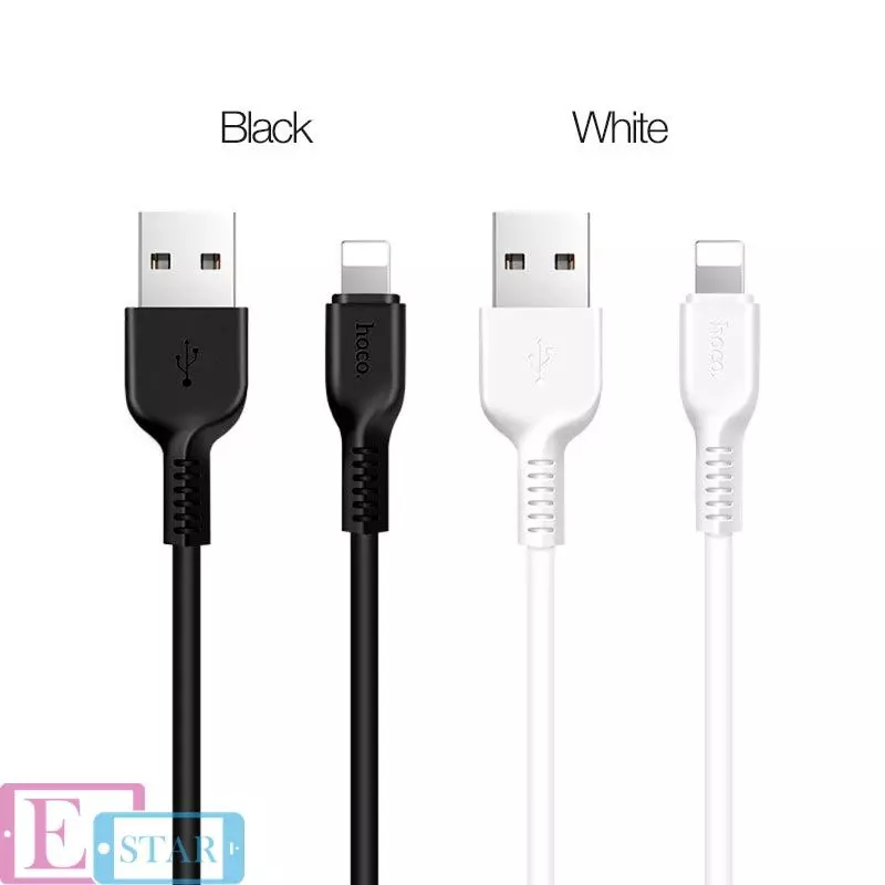 Кабель для зарядки и передачи данных Hoco X20 Flash Lightning 1 м White (Белый) Кабель для зарядки и передачи данных Hoco X20 Flash Lightning 1 м White (Белый)