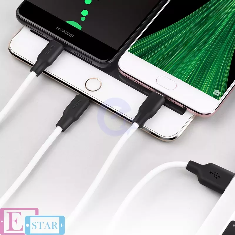 Кабель для заряджання та передачі даних Hoco X21 3 в 1 Silicone Lightning Micro-USB Type-C White (Білий) Кабель для заряджання та передачі даних Hoco X21 3 в 1 Silicone Lightning Micro-USB Type-C White (Білий)