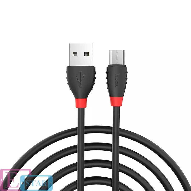 Кабель для зарядки и передачи данных Hoco X27 Excellent Charge Micro-USB White (Белый)