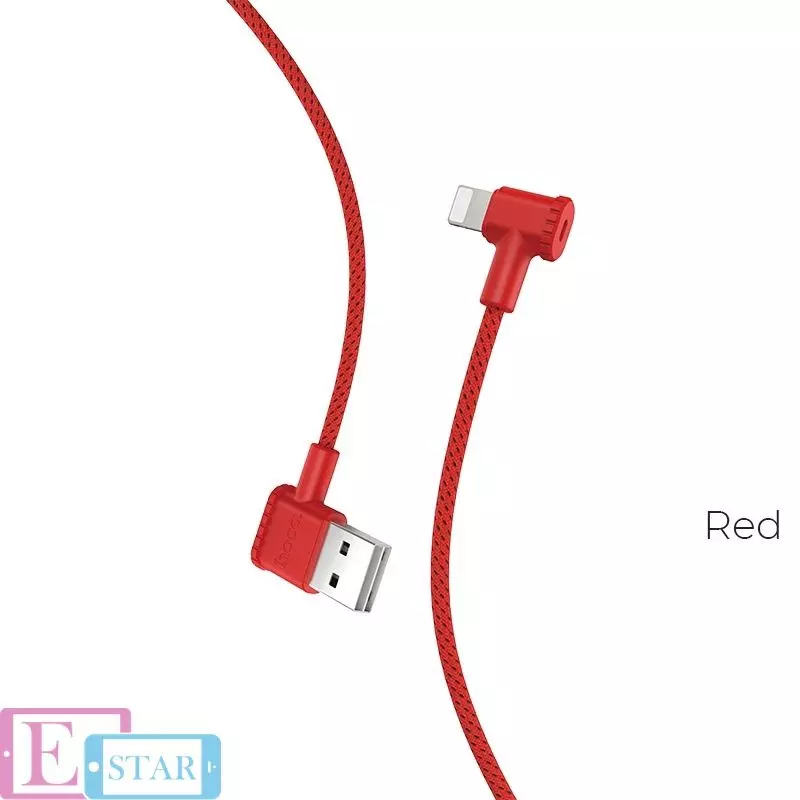 Кабель для заряджання та передачі даних Hoco X28 Premium Lightning Red (Червоний) Кабель для заряджання та передачі даних Hoco X28 Premium Lightning Red (Червоний)