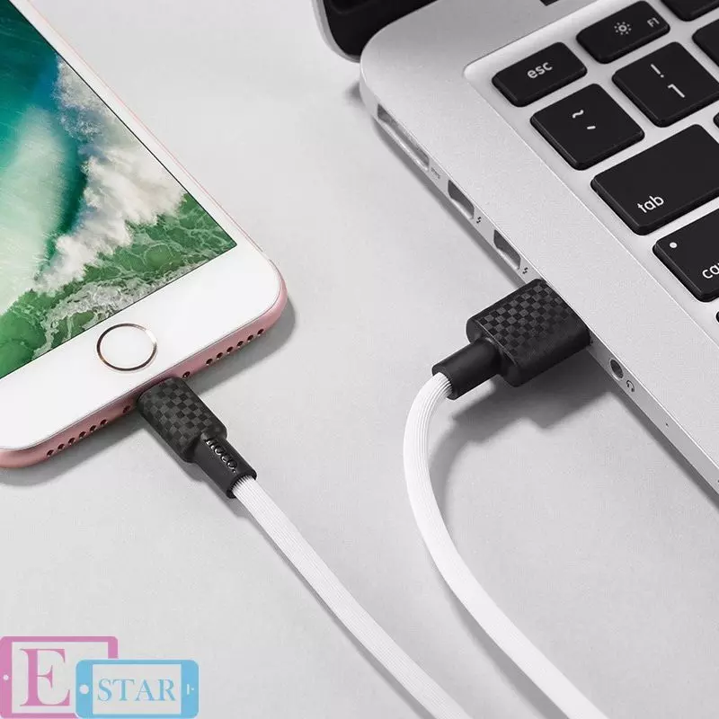 Кабель для зарядки и передачи данных Hoco X29 Superior Style Lightning White (Белый) Кабель для зарядки и передачи данных Hoco X29 Superior Style Lightning White (Белый)