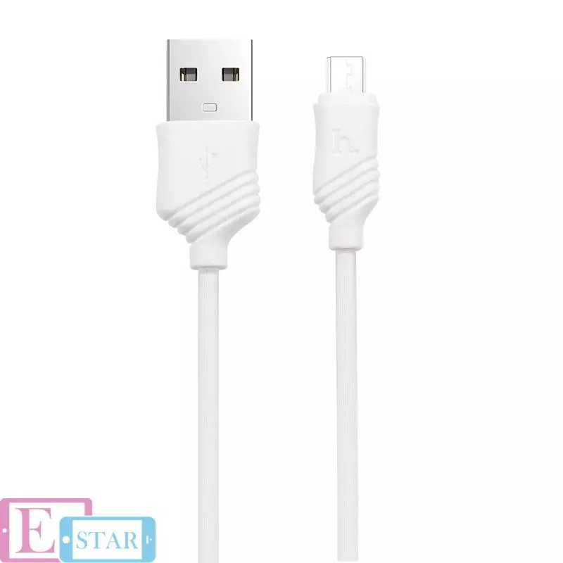 Кабель для зарядки и передачи данных Hoco X6 Micro-USB White (Белый) Кабель для зарядки и передачи данных Hoco X6 Micro-USB White (Белый)
