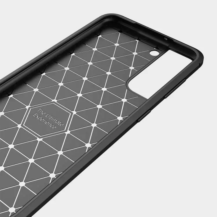 Протиударний чохол бампер для Samsung Galaxy S22 Plus iPaky Carbon Fiber Black (Чорний)