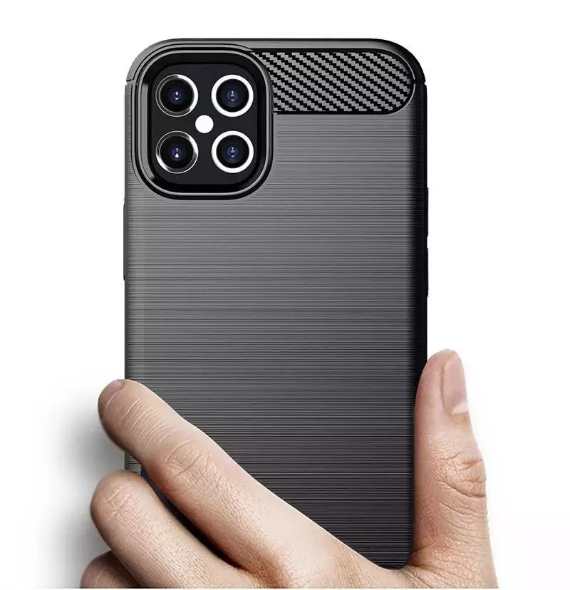 Противоударный чехол бампер для Huawei Honor 60 SE iPaky Carbon Fiber Black (Черный) Противоударный чехол бампер для Huawei Honor 60 SE iPaky Carbon Fiber Black (Черный)