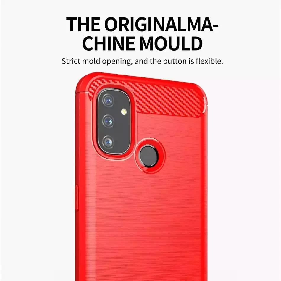 Протиударний чохол бампер для Infinix Hot 11 Play iPaky Carbon Fiber Black (Чорний)