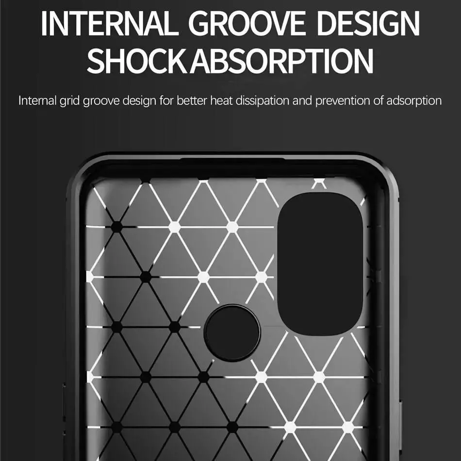 Протиударний чохол бампер для Infinix Hot 11 Play iPaky Carbon Fiber Black (Чорний)