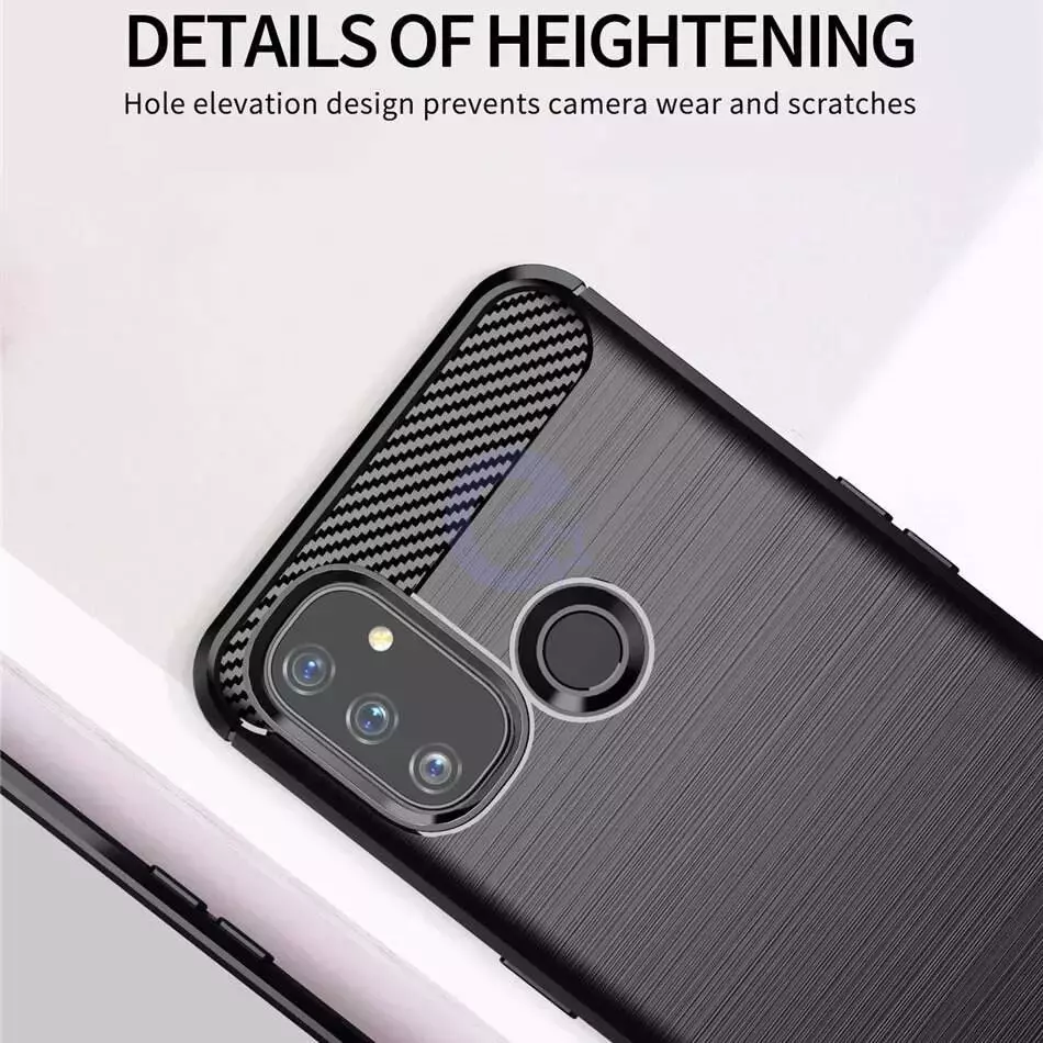 Протиударний чохол бампер для Infinix Hot 11 Play iPaky Carbon Fiber Black (Чорний)