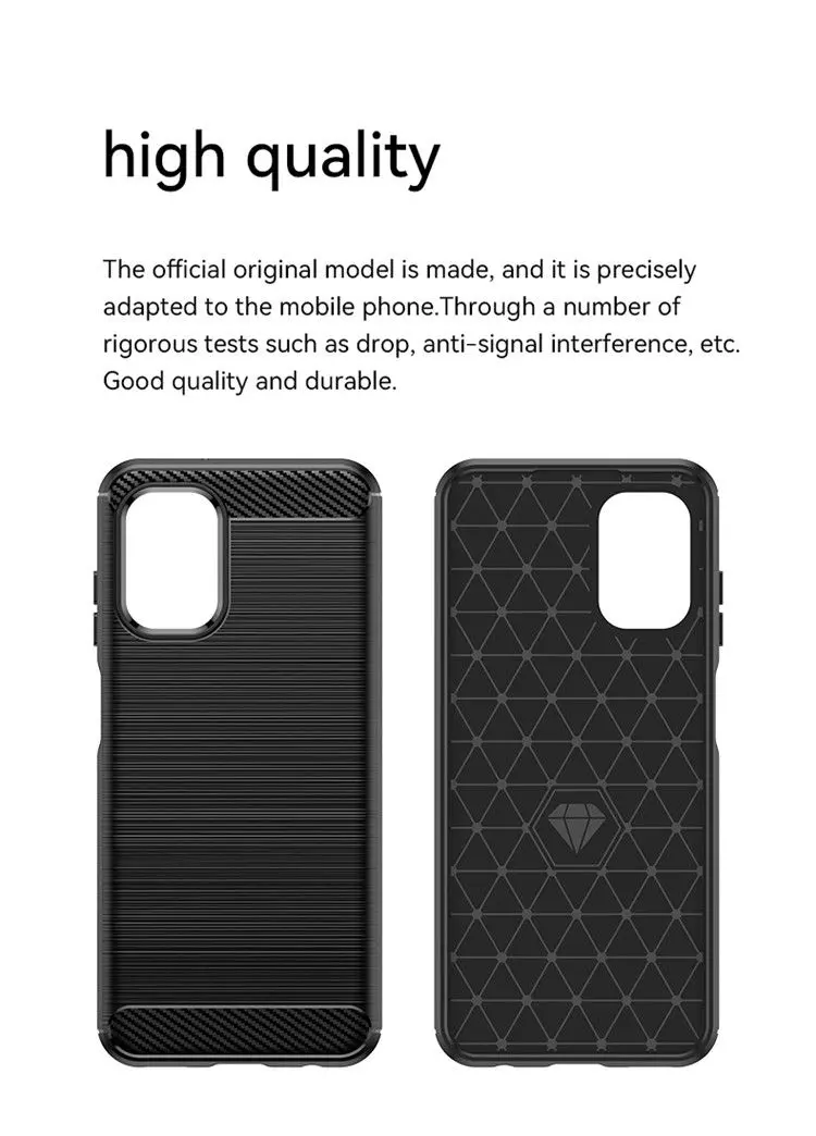 Противоударный чехол бампер для Nokia C31 iPaky Carbon Fiber Blue (Синий)