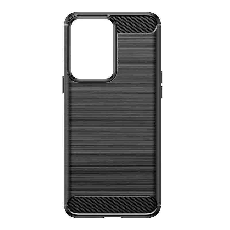 Противоударный чехол бампер для OnePlus Nord N300 iPaky Carbon Fiber Black (Черный)