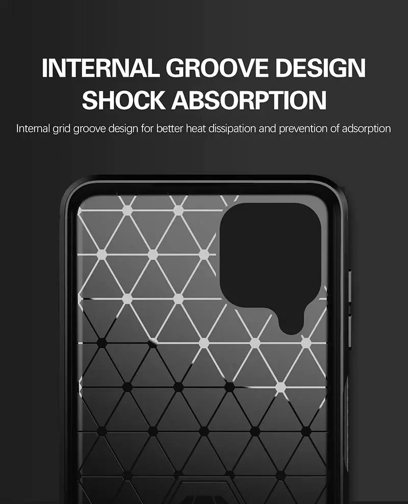 Протиударний чохол бампер для Samsung Galaxy A22 5G iPaky Carbon Fiber Blue (Синій)