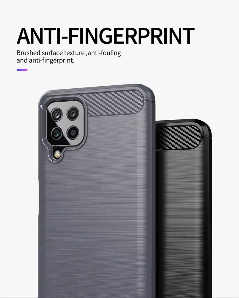 Противоударный чехол бампер для Samsung Galaxy A22 5G iPaky Carbon Fiber Red (Красный) Противоударный чехол бампер для Samsung Galaxy A22 5G iPaky Carbon Fiber Red (Красный)