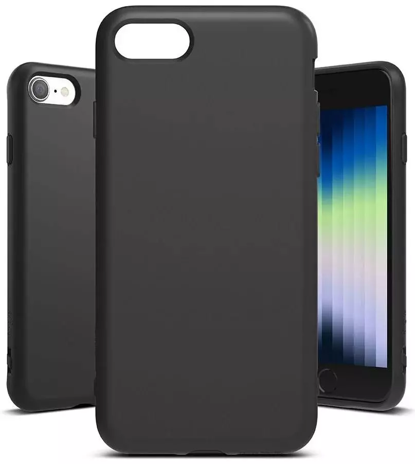 Противоударный чехол бампер Ringke Air S для iPhone 7 / iPhone 8 / iPhone SE 2020 / iPhone SE 2022 Black (Черный)