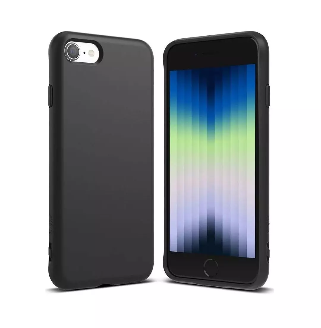 Противоударный чехол бампер Ringke Air S для iPhone 7 / iPhone 8 / iPhone SE 2020 / iPhone SE 2022 Black (Черный)