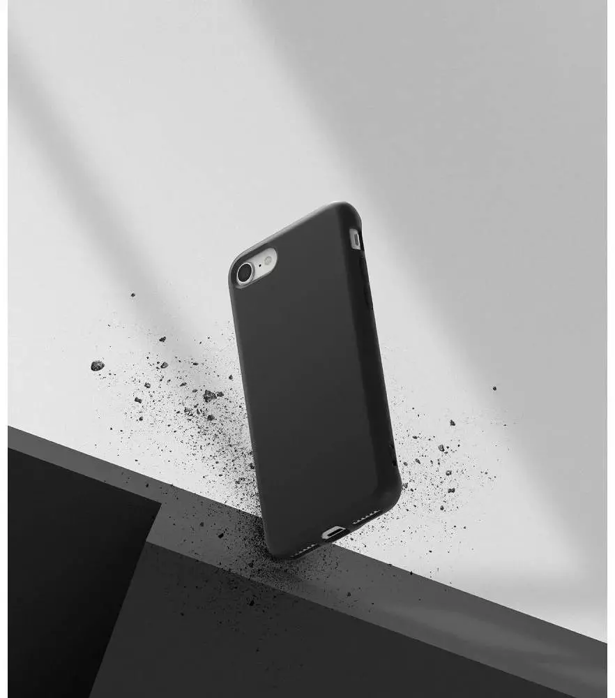 Противоударный чехол бампер Ringke Air S для iPhone 7 / iPhone 8 / iPhone SE 2020 / iPhone SE 2022 Black (Черный)