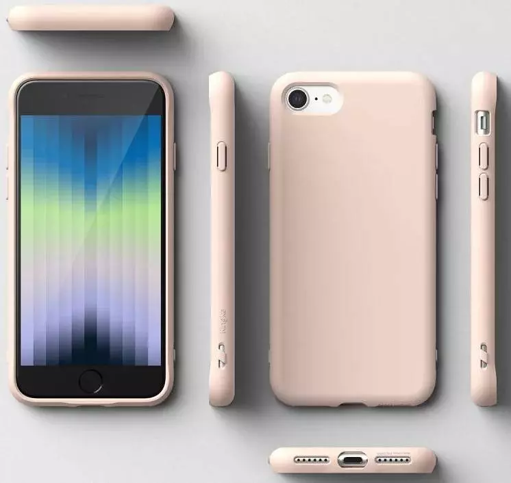 Противоударный чехол бампер Ringke Air S для iPhone 7 / iPhone 8 / iPhone SE 2020 / iPhone SE 2022 Pink Sand (Розовый Песок) Противоударный чехол бампер Ringke Air S для iPhone 7 / iPhone 8 / iPhone SE 2020 / iPhone SE 2022 Pink Sand (Розовый Песок)