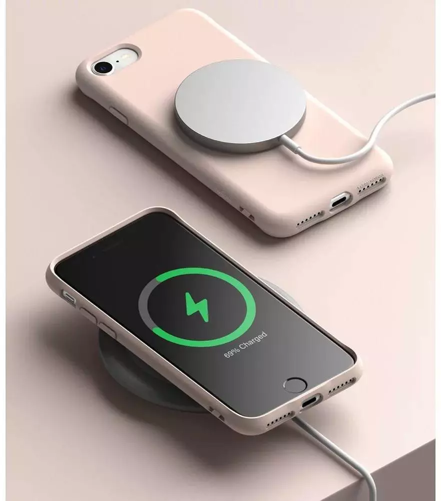 Противоударный чехол бампер Ringke Air S для iPhone 7 / iPhone 8 / iPhone SE 2020 / iPhone SE 2022 Pink Sand (Розовый Песок) Противоударный чехол бампер Ringke Air S для iPhone 7 / iPhone 8 / iPhone SE 2020 / iPhone SE 2022 Pink Sand (Розовый Песок)