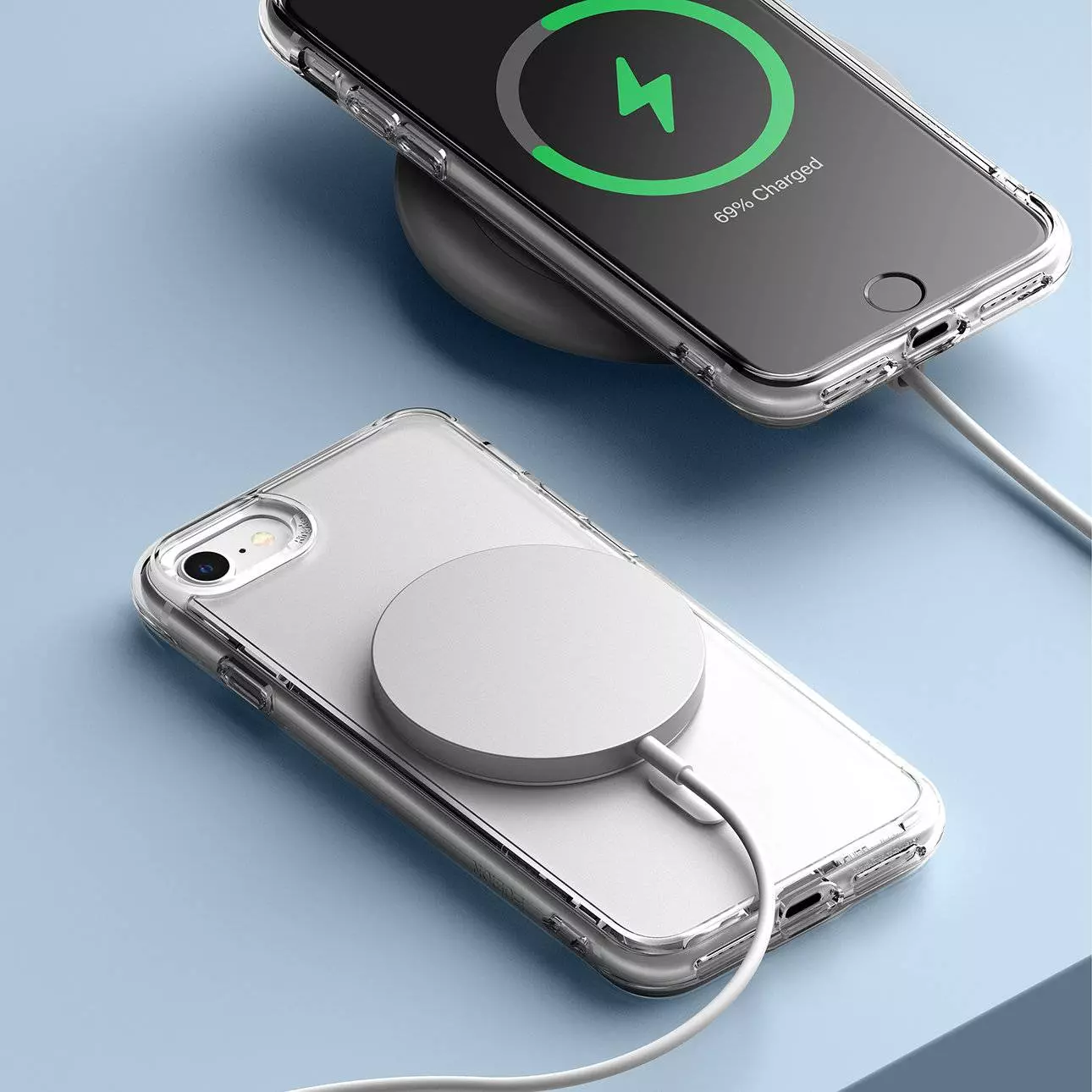 Противоударный чехол бампер Ringke Fusion Magnetic для iPhone 7 / iPhone 8 / iPhone SE 2020 / iPhone SE 2022 Matte (Матовый)