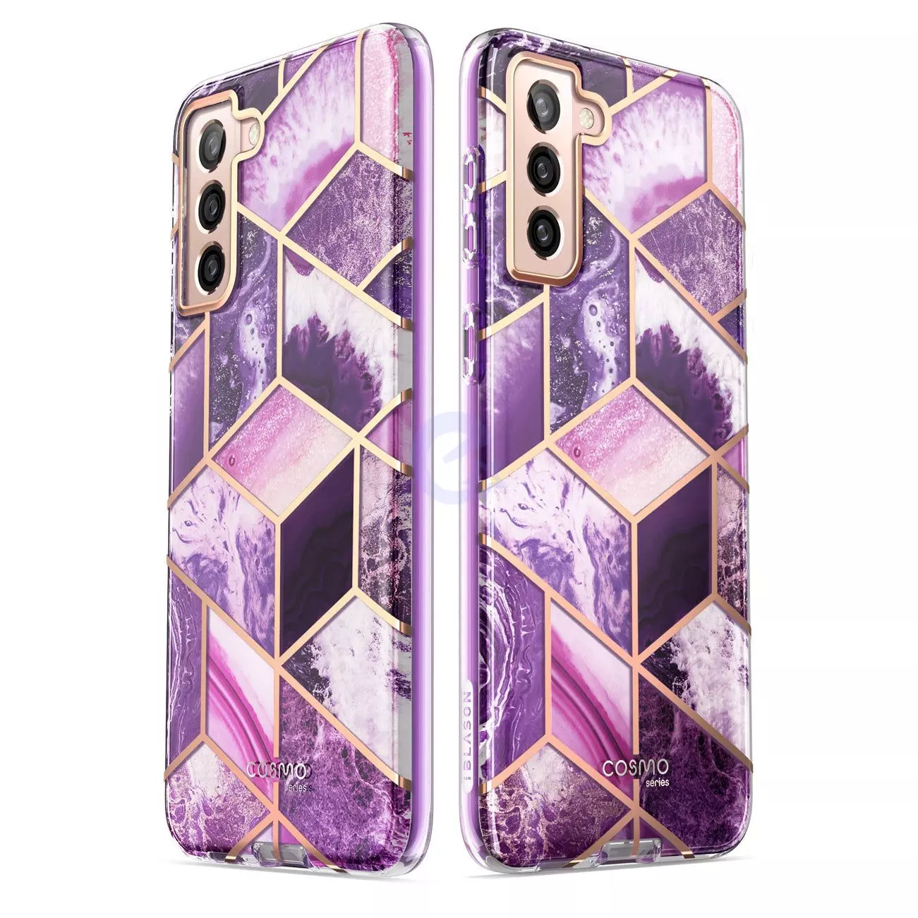 Противоударный чехол бампер i-Blason Cosmo для Samsung Galaxy S22 Plus Purple (Пурпурный)