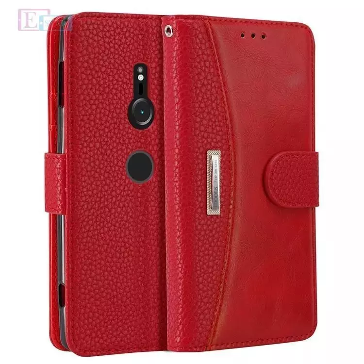 Чехол книжка для Sony Xperia Pro-I idools Luxury Red (Красный)