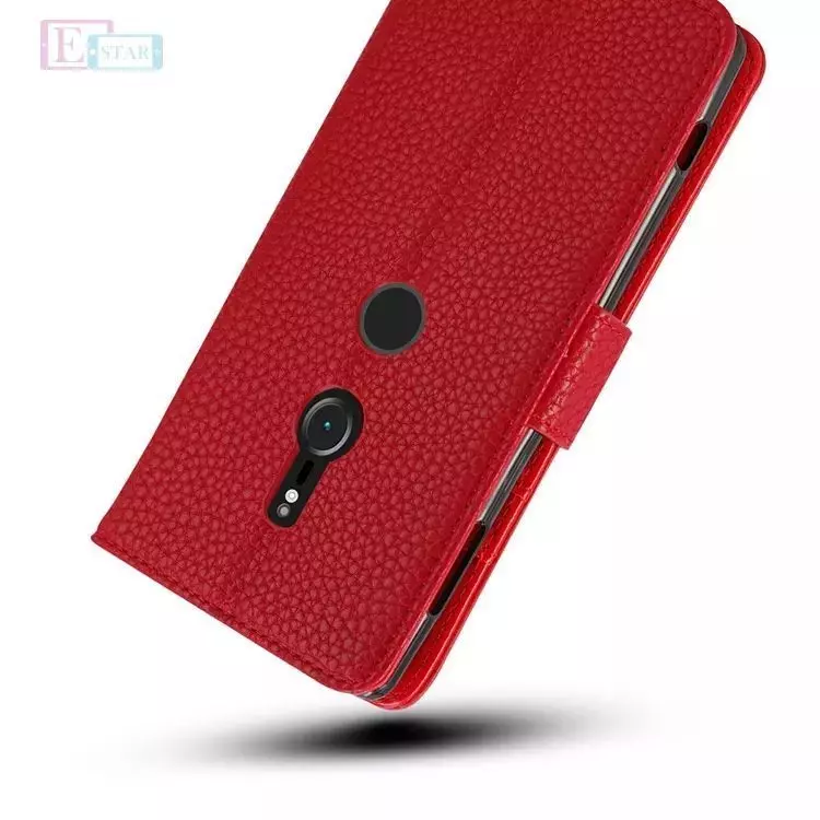 Чехол книжка для Sony Xperia Pro-I idools Luxury Red (Красный)