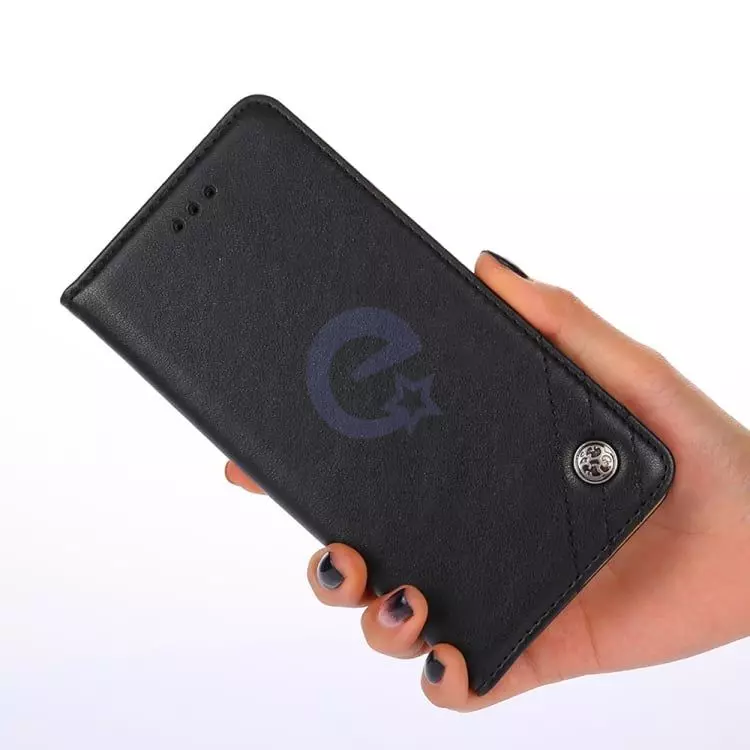 Чехол книжка для Samsung Galaxy S23 idools Retro Black (Черный)