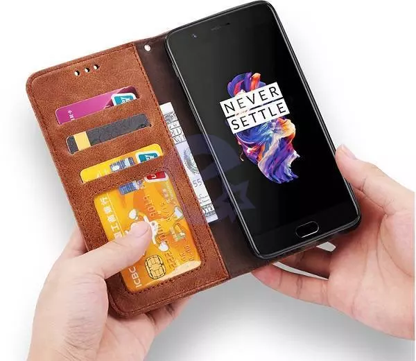 Чохол книжка для Oppo A57 / A57s idools Retro Black (Чорний)