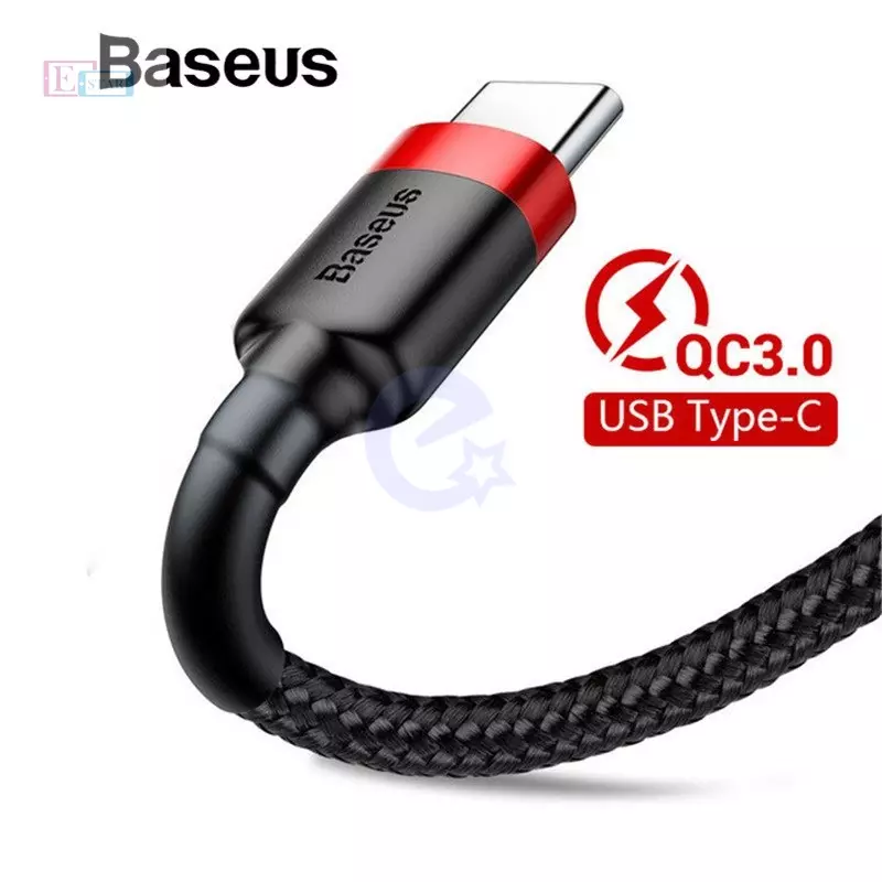 Кабель для зарядки Baseus Kevlar Type C to USB Cable 1m Black / Silver (Черный / Серебристый) CATKLF - B09 Кабель для зарядки Baseus Kevlar Type C to USB Cable 1m Black / Silver (Черный / Серебристый) CATKLF - B09