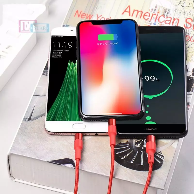 Кабель для заряджання Hoco X26 3 в 1 Three In One Speed Кабель для заряджання Hoco X26 3 в 1 Three In One Speed