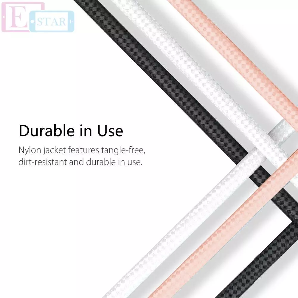 Кабель для заряджання та передачі даних Apple iPhone iPod iPad Rock Lightning 1.8 м Gray (Сірий) Кабель для заряджання та передачі даних Apple iPhone iPod iPad Rock Lightning 1.8 м Gray (Сірий)