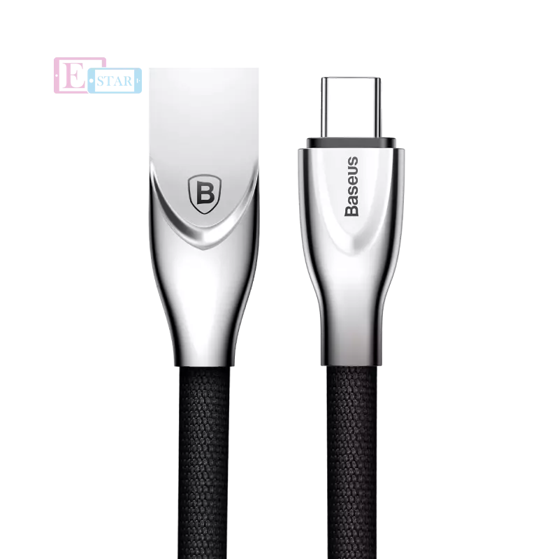 Кабель для заряджання та передачі даних Baseus Zinc Fabric Cloth Weaving Cable USB для планшетів та смартфонів Black (Чорний) Кабель для заряджання та передачі даних Baseus Zinc Fabric Cloth Weaving Cable USB для планшетів та смартфонів Black (Чорний)