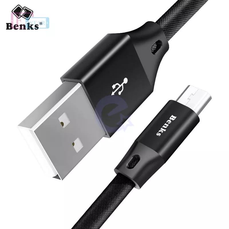 Кабель для зарядки и передачи данных Benks Magic Prague D17 Type C Charge Cable для смартфонов и планшетов Black (Черный)