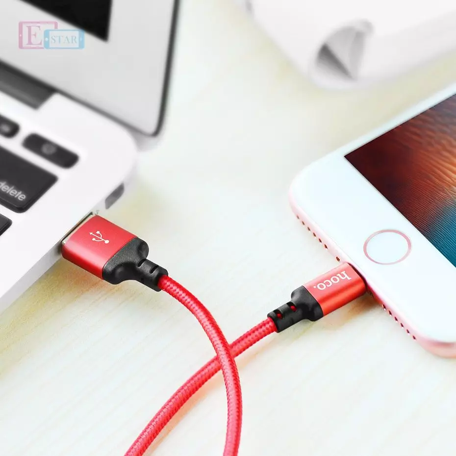 Кабель для зарядки и передачи данных Hoco X14 Times Speed Type-C 1 м Black/Red (Черный/Красный) Кабель для зарядки и передачи данных Hoco X14 Times Speed Type-C 1 м Black/Red (Черный/Красный)