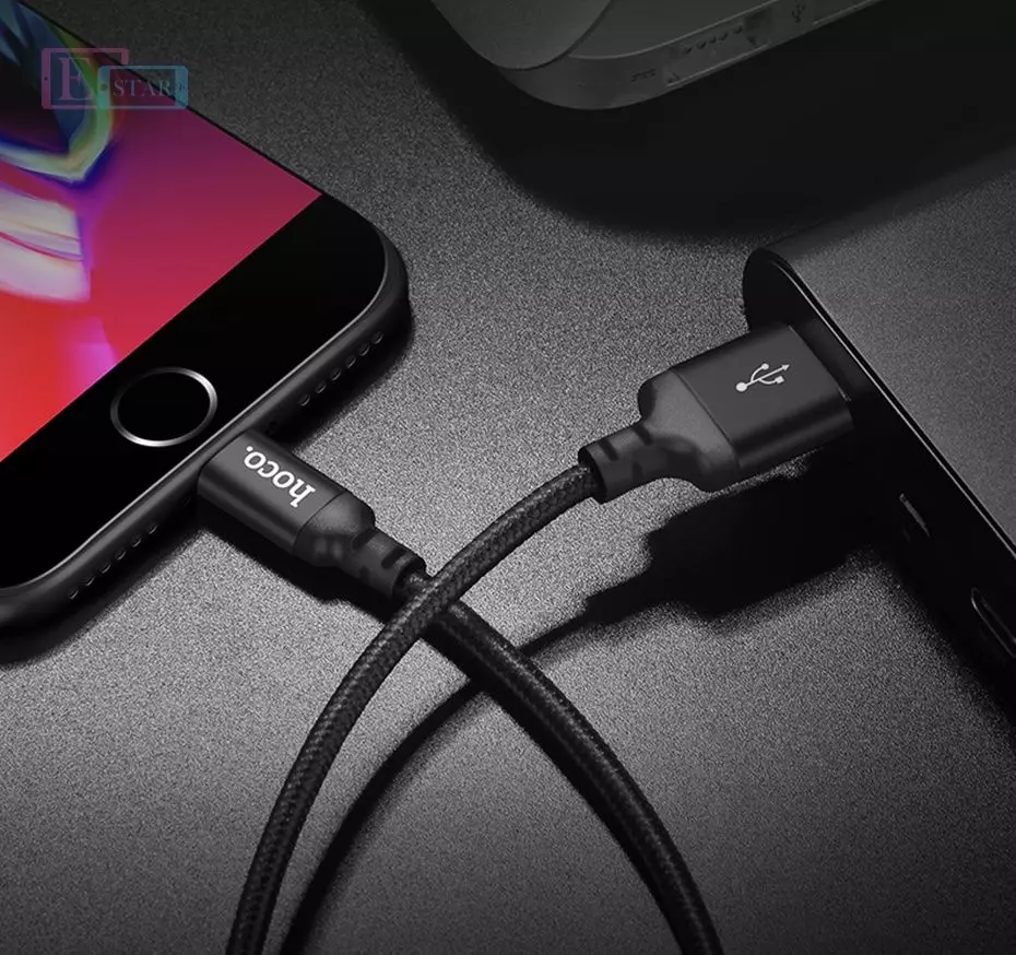 Кабель для зарядки и передачи данных Hoco X14 Times Speed Type-C 1 м Black/Red (Черный/Красный) Кабель для зарядки и передачи данных Hoco X14 Times Speed Type-C 1 м Black/Red (Черный/Красный)