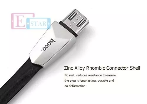 Кабель для заряджання та передачі даних Hoco X4 Zinc Alloy Micro Black (Чорний) Кабель для заряджання та передачі даних Hoco X4 Zinc Alloy Micro Black (Чорний)