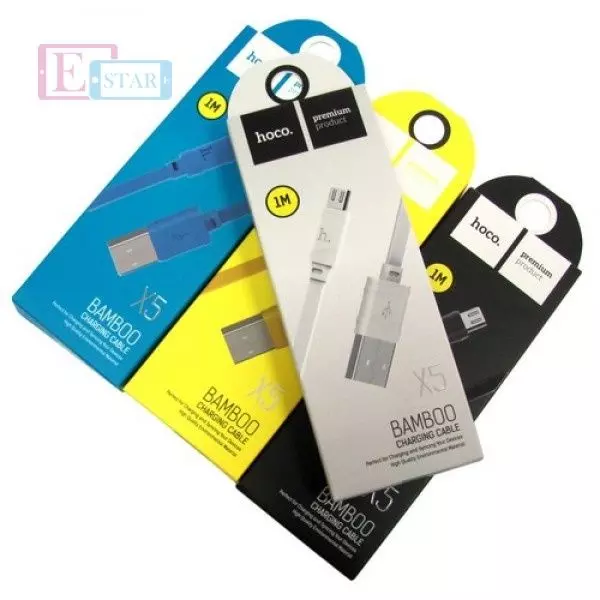 Кабель для зарядки и передачи данных Hoco X5 Bamboo Lightning Pink (Розовый) Кабель для зарядки и передачи данных Hoco X5 Bamboo Lightning Pink (Розовый)