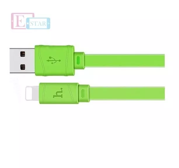 Кабель для заряджання та передачі даних Hoco X5 Bamboo Lightning Green (Зелений) Кабель для заряджання та передачі даних Hoco X5 Bamboo Lightning Green (Зелений)