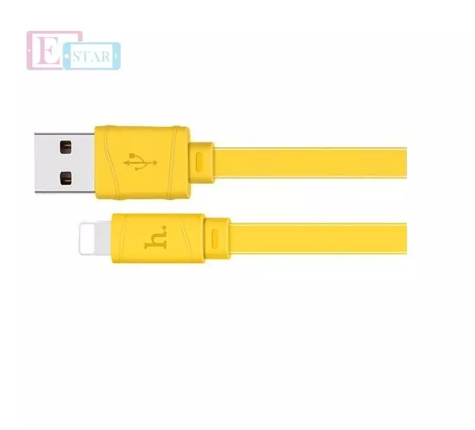 Кабель для заряджання та передачі даних Hoco X5 Bamboo Lightning Yellow (Жовтий) Кабель для заряджання та передачі даних Hoco X5 Bamboo Lightning Yellow (Жовтий)