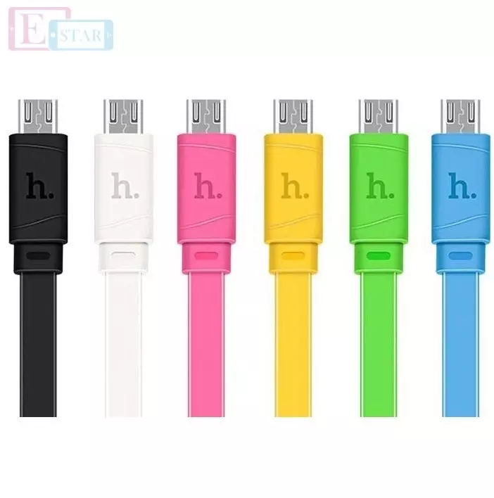 Кабель для зарядки и передачи данных Hoco X5 Micro для смартфонов 1 м Yellow (Желтый) Кабель для зарядки и передачи данных Hoco X5 Micro для смартфонов 1 м Yellow (Желтый)