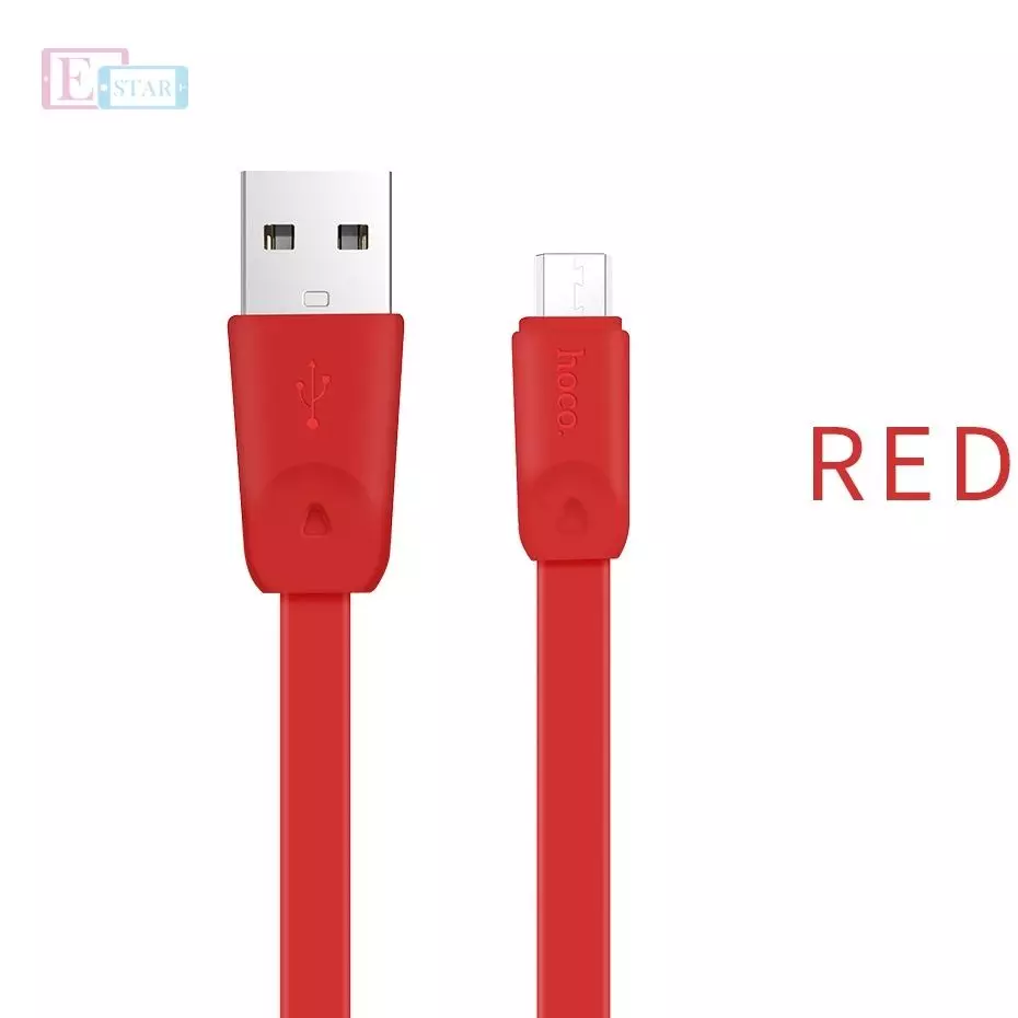 Кабель для зарядки и передачи данных Hoco X9 Micro для смартфонов 1 м Red (Красный) Кабель для зарядки и передачи данных Hoco X9 Micro для смартфонов 1 м Red (Красный)