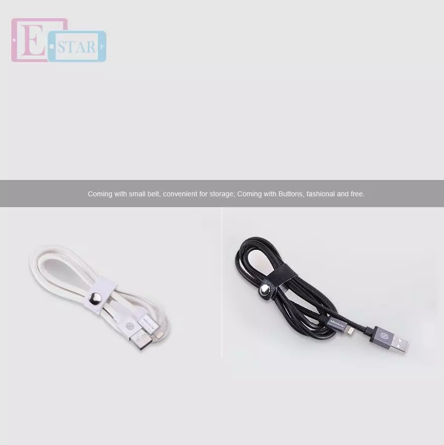 Кабель для зарядки и передачи данных NILLKIN Gentry Cable Lightning для смартфонов и планшетов 1,0 м White (Белый) G-DC NK-LightNing Кабель для зарядки и передачи данных NILLKIN Gentry Cable Lightning для смартфонов и планшетов 1,0 м White (Белый) G-DC NK-LightNing