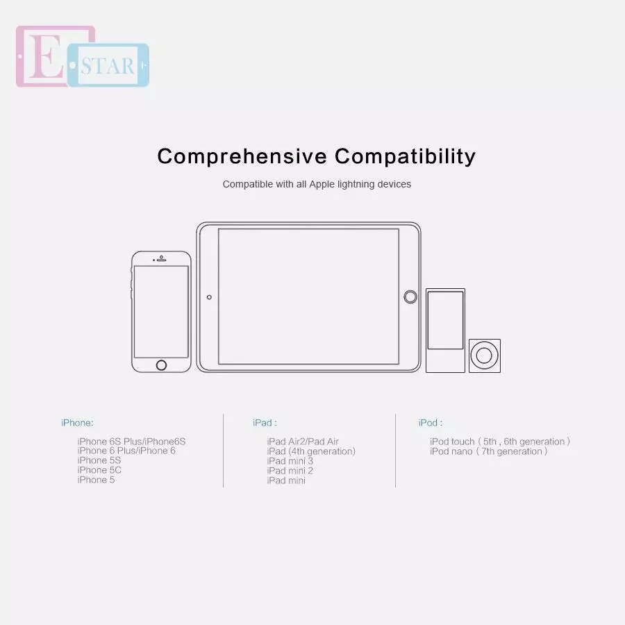 Кабель для зарядки и передачи данных NILLKIN Gentry Cable Lightning для смартфонов и планшетов 1,0 м Black (Черный) G-DC NK-LightNing Кабель для зарядки и передачи данных NILLKIN Gentry Cable Lightning для смартфонов и планшетов 1,0 м Black (Черный) G-DC NK-LightNing