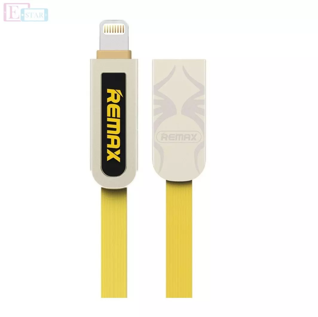 Кабель для заряджання та передачі даних Remax Armor 2in1 Lightning / Micro USB Yellow (Жовтий) RC-067t