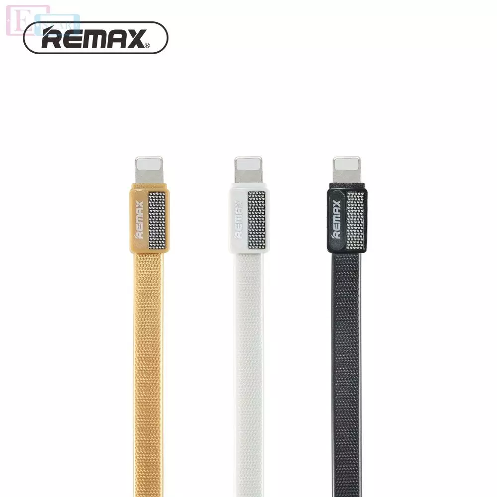 Кабель для зарядки и передачи данных Remax Platinum Lightning Black (Черный) RC-044i