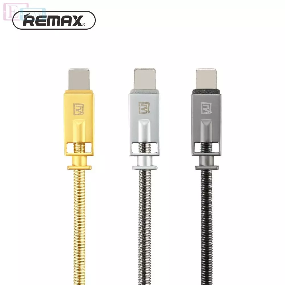 Кабель для зарядки и передачи данных Remax Royalty Lightning Cable Gold (Золото) RC-056i Кабель для зарядки и передачи данных Remax Royalty Lightning Cable Gold (Золото) RC-056i