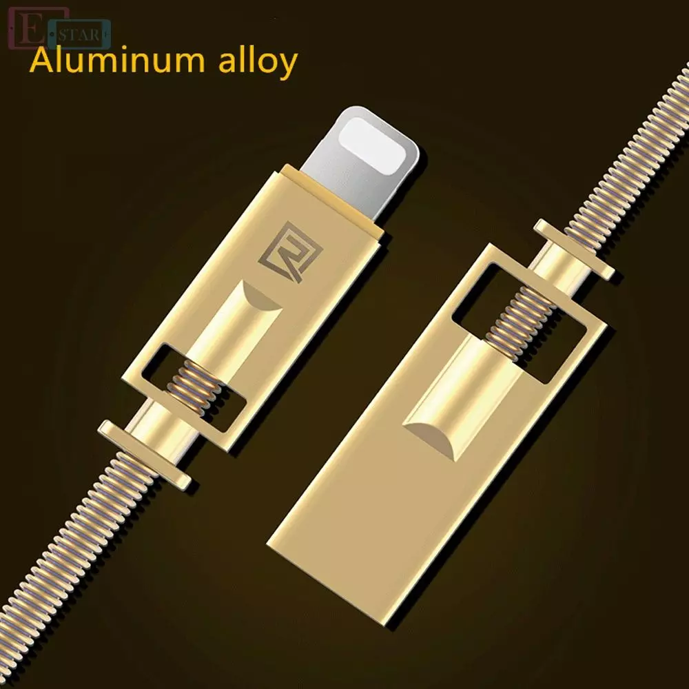 Кабель для зарядки и передачи данных Remax Royalty Lightning Cable Gold (Золото) RC-056i Кабель для зарядки и передачи данных Remax Royalty Lightning Cable Gold (Золото) RC-056i