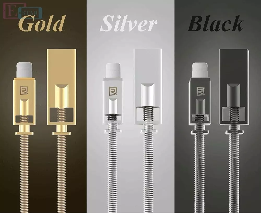Кабель для зарядки и передачи данных Remax Royalty Lightning Cable Gold (Золото) RC-056i Кабель для зарядки и передачи данных Remax Royalty Lightning Cable Gold (Золото) RC-056i