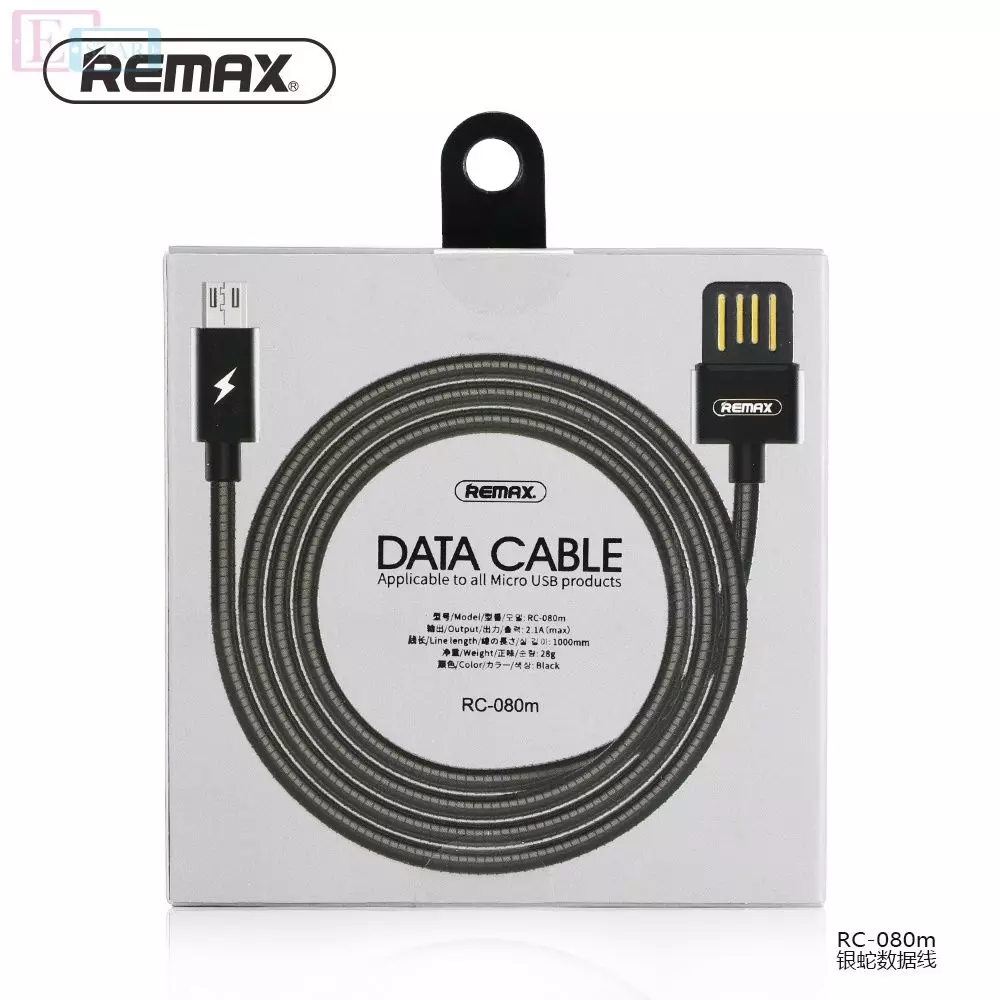 Кабель для зарядки и передачи данных Remax Serpent Micro USB Rose Gold (Розовое Золото) RC-080m Кабель для зарядки и передачи данных Remax Serpent Micro USB Rose Gold (Розовое Золото) RC-080m