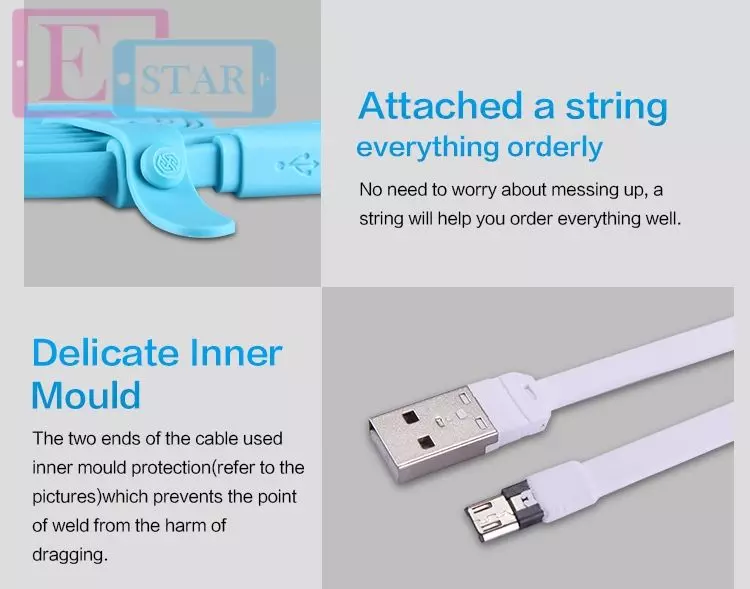 Кабель для зарядки и передачи данных USB MicroUsb Nillkin Micro USB cable для смартфонов и телефона 1,2 м White (Белый) Кабель для зарядки и передачи данных USB MicroUsb Nillkin Micro USB cable для смартфонов и телефона 1,2 м White (Белый)