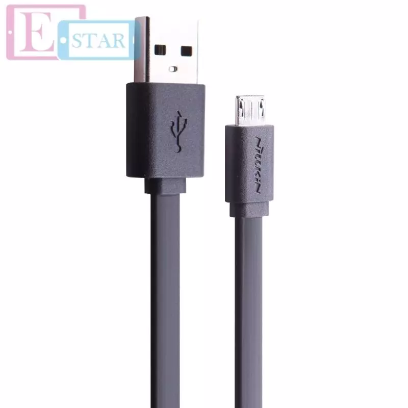 Кабель для зарядки и передачи данных USB MicroUsb Nillkin Micro USB cable для смартфонов и телефона 1,2 м Black (Черный)