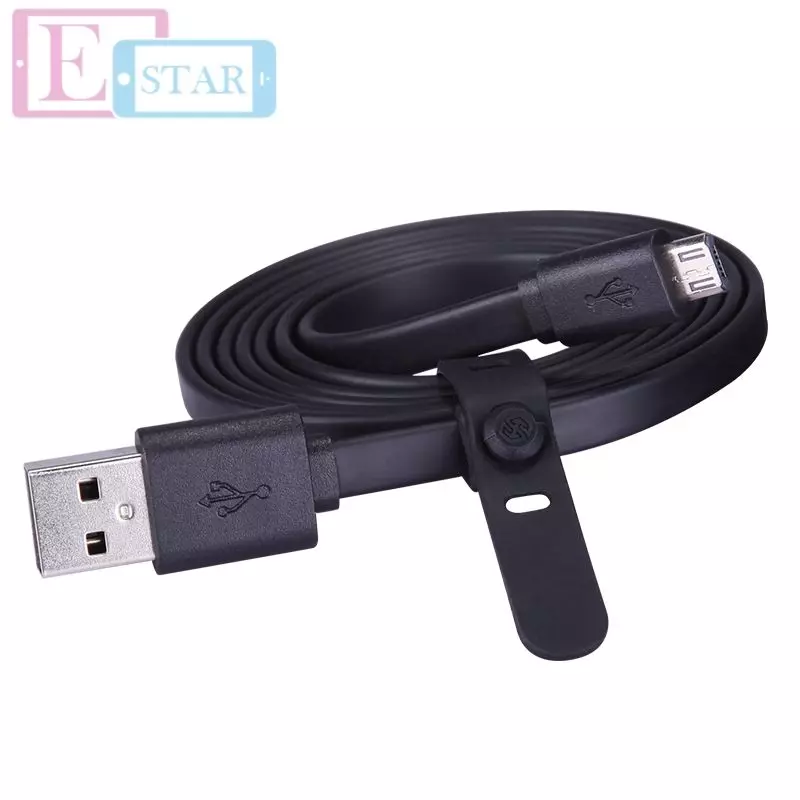 Кабель для зарядки и передачи данных USB MicroUsb Nillkin Micro USB cable для смартфонов и телефона 1,2 м Black (Черный)
